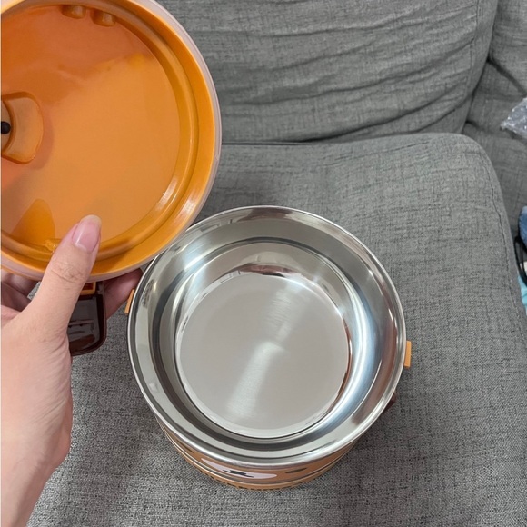 2 tiers Rilakkuma bento box - Picture 4 of 5